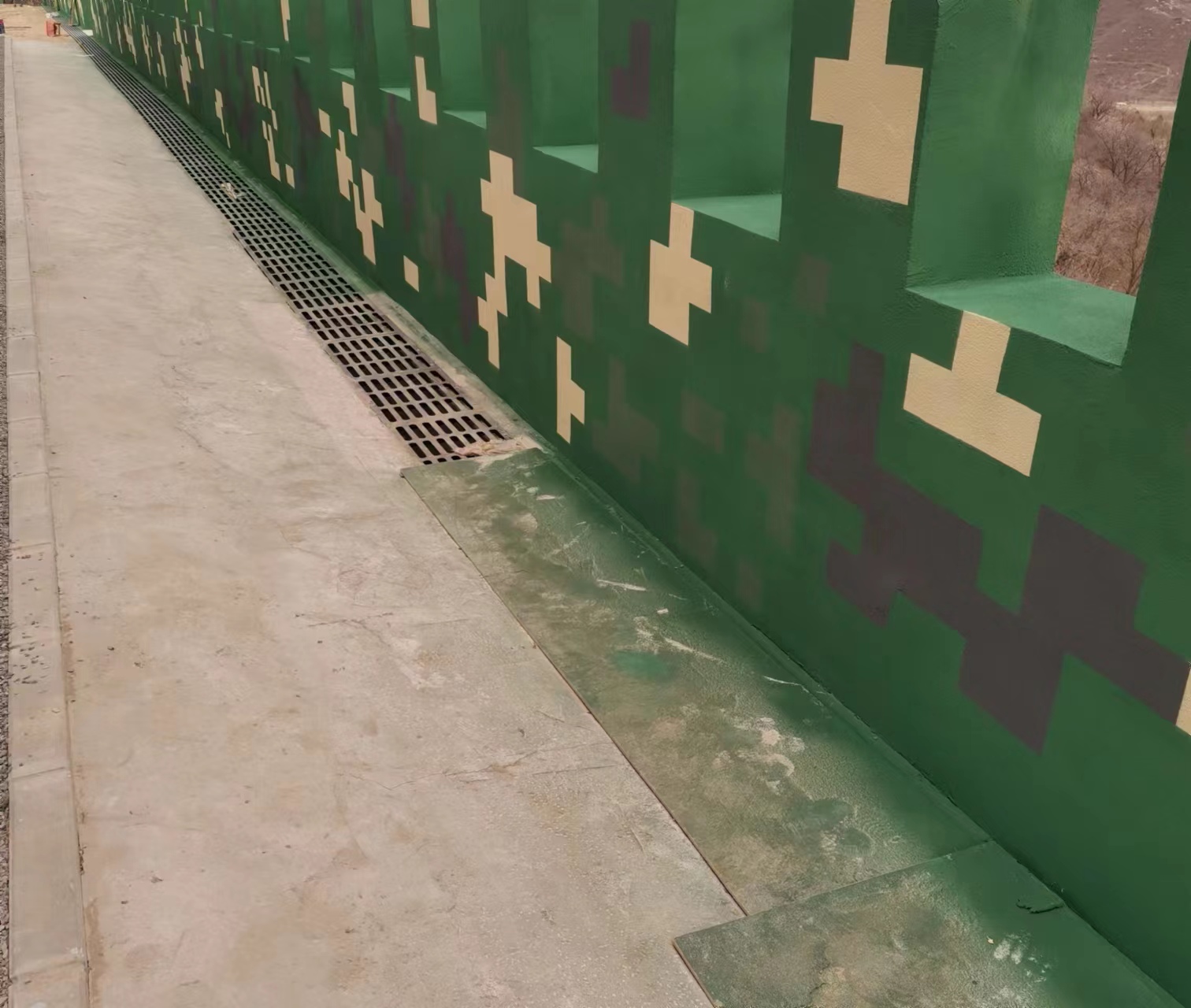 平顶山围墙迷彩喷涂,数迷彩漆